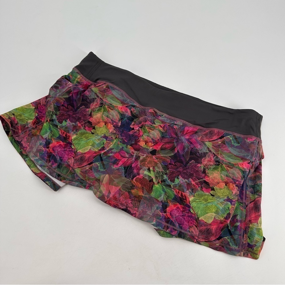 Lululemon Pace Rival Mid-Rise Skirt *Regular Hyper Flow 14 Regular Skort